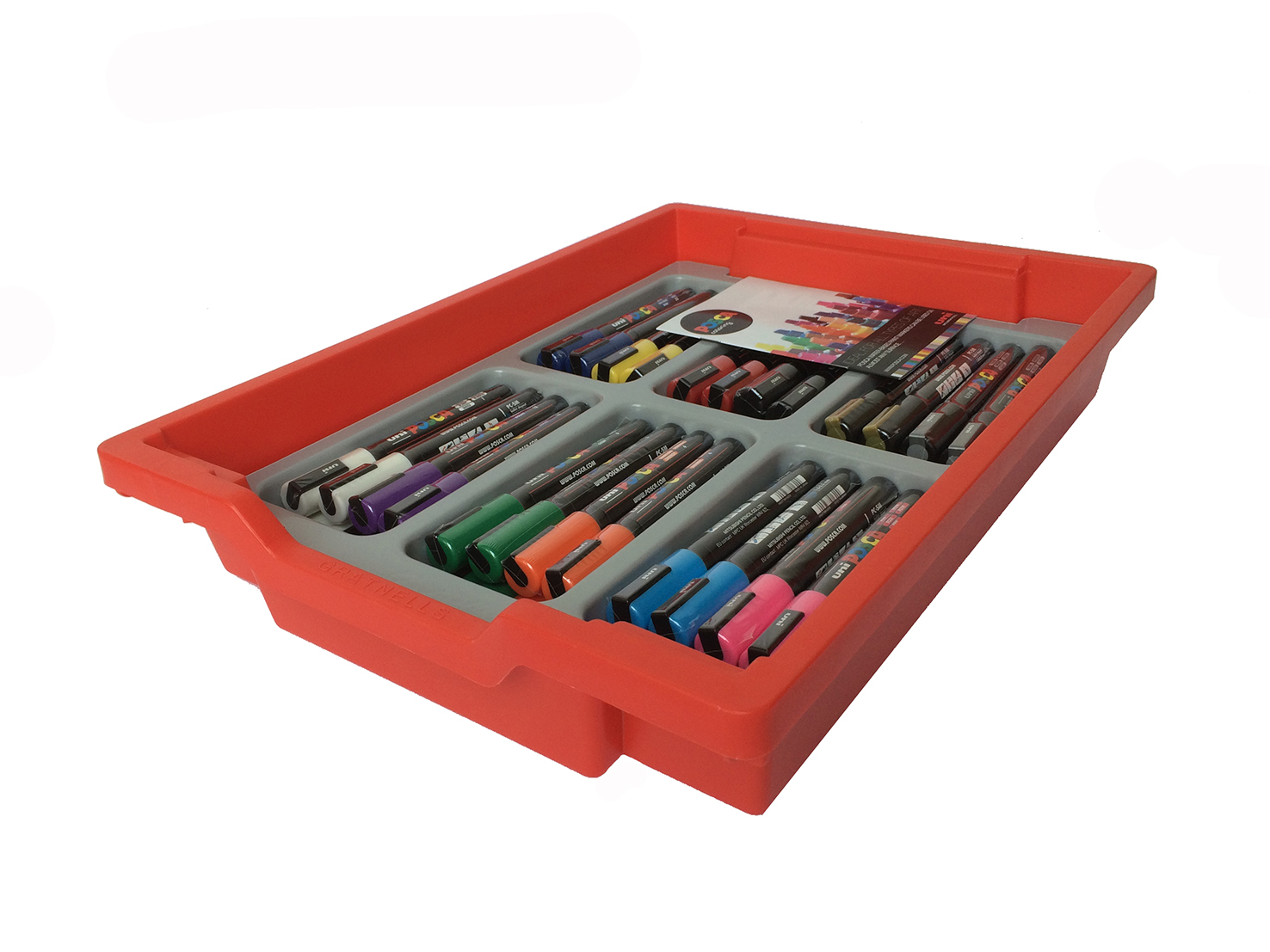 Posca Classpack PC-5M with Gratnell Tray